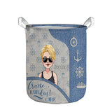 Cruise Hair Don't Care - Personalized Cruising Storage Basket
