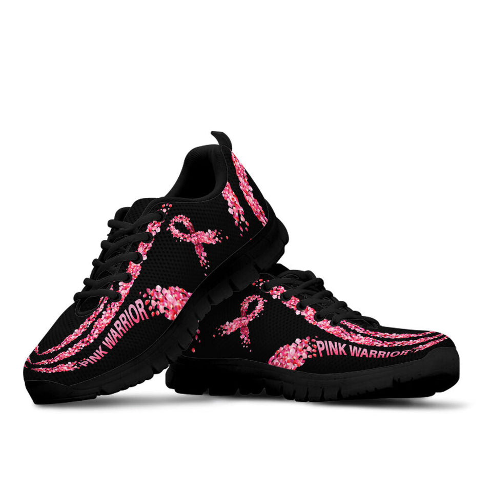 Baskets Pink Warrior pour la sensibilisation au cancer du sein 0622