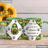 Mamacado - Personalized Pregnancy Accent Mug