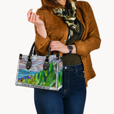 And Into The Forest I Go - Hiking Leather Handbag