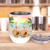 Best Friends Are The Sisters We Choose For Ourselves - Personalized Sea Lover Wine Tumbler