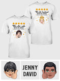 Five Star Husband Wife - Personalized Husband And Wife T-shirt And Hoodie