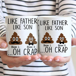 Like Mother Like Daughter - Gift for mom, daughter, son, dad - Personalized Mug