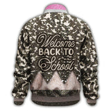 Welcome Back To School - Personalized Teacher Zip Jacket