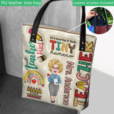 It's A Good Day To Teach The Tiny Humans - Personalized Teacher Tote Bag