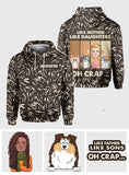 Like Mother Father Like Daughter Son Cats Dogs Pet Lover - Personalized Cat All Over Shirt