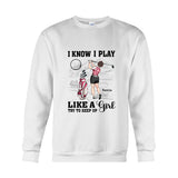 Golf Instruction - Golf gift for her, girlfriend, wife, daughter - Personalized T-shirt And Hoodie