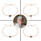 Ceux qu'on aime ne disparaissent jamais - Bracelet de projection personnalisé, cadeau commémoratif en cas de perte.