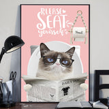 Hello Sweet Cheek - Personalized Dog Canvas And Poster
