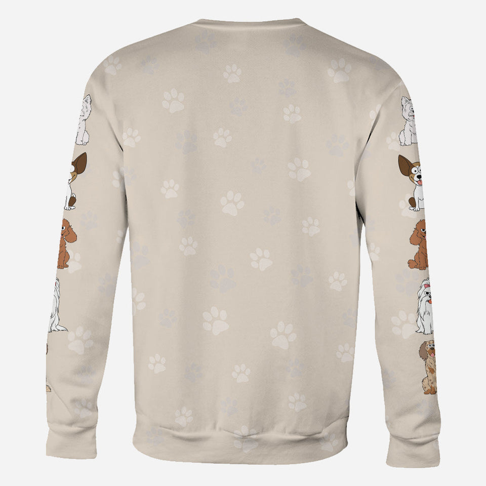 Dog Mom/ Cat Mom/ Fur Mom / Dog Dad/ Cat Dad... - Personalized Dog All Over Shirt