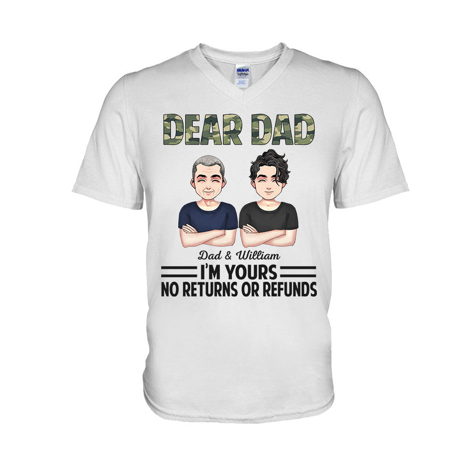 Dear Mom Dear Dad I'm Yours - Gift for mom, dad - Personalized T-shirt And Hoodie