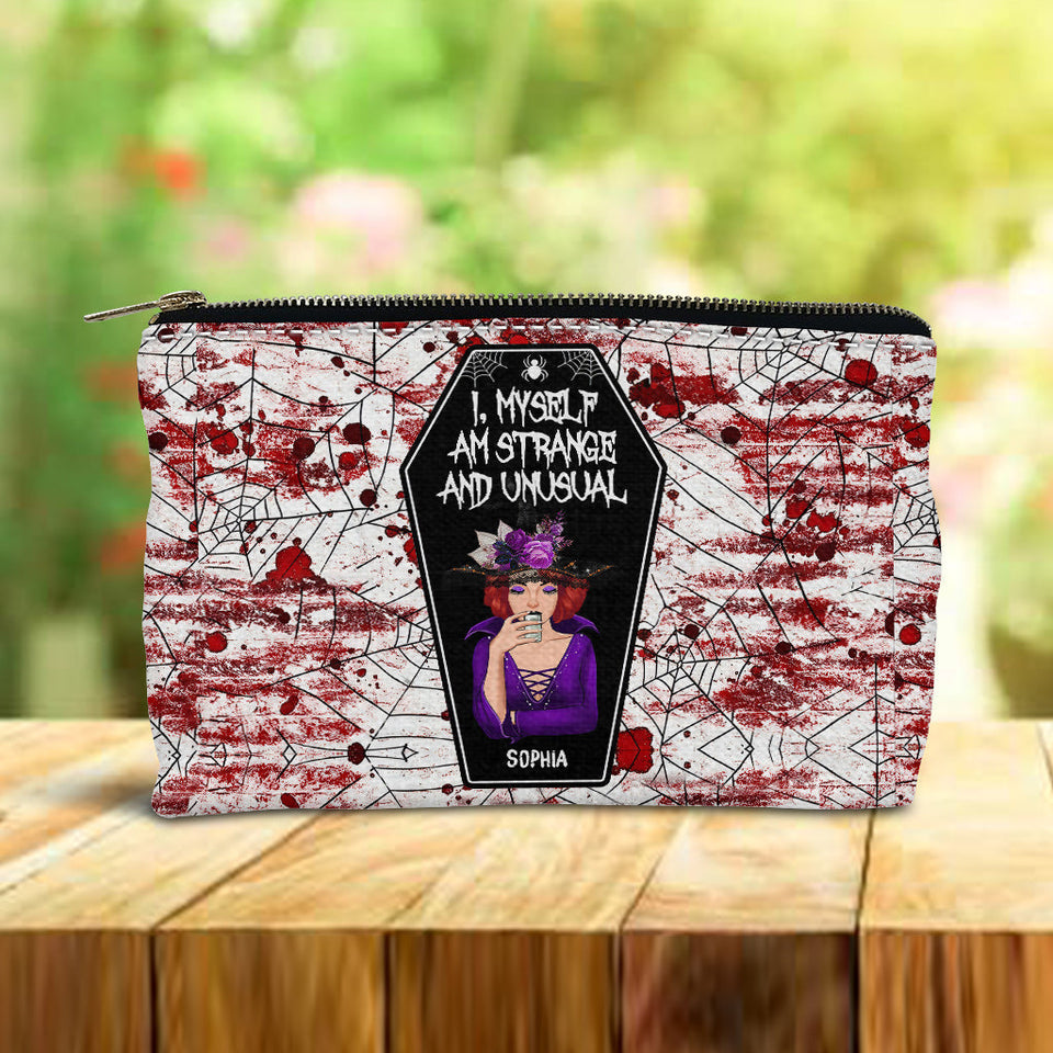 I Myself Am Strange and Unusual - Personalized Witch Pouch