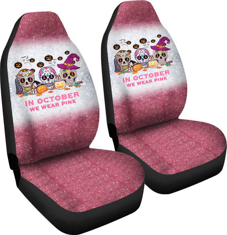 En octobre, nous portons du rose pour sensibiliser au cancer du sein. Housses de siège 0622