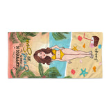 Salt In The Air Sand In My Hair - Personalized Sea Lover Beach Towel
