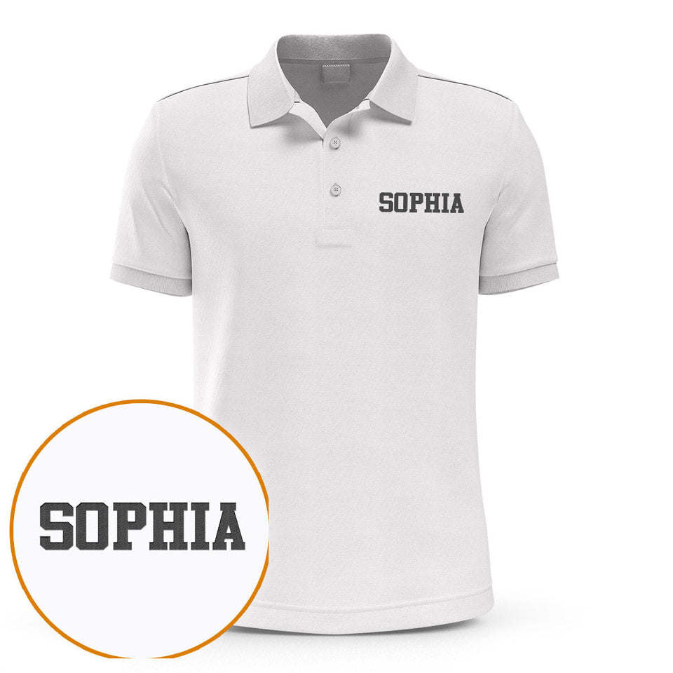 Custom Name - Personalized Daughter Embroidered Polo Shirt