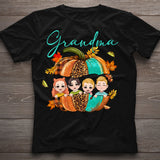 Grandma - Personalized Thanksgiving T-shirt And Hoodie