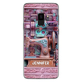 Love Sewing - Personalized Sewing Phone Case