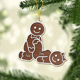 Funny Couple - Personalized Couple Ornament