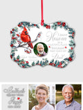 I Am Always With You - Personalized Memorial Transparent Ornament