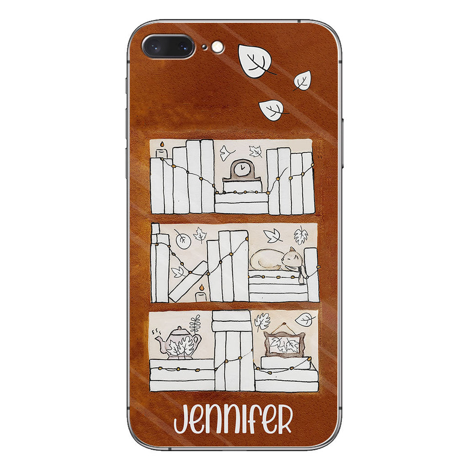 Four Seasons Reading Tracker - Personalized Book Phone Case