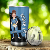 The Nurse Life - Nurse gift for mom, her, wife, girlfriend, friend - Personalized Tumbler