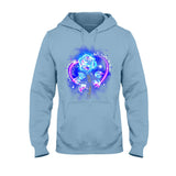 Dieu te tient dans ses bras, je te porte dans mon cœur - T-shirt et sweat à capuche personnalisés en hommage