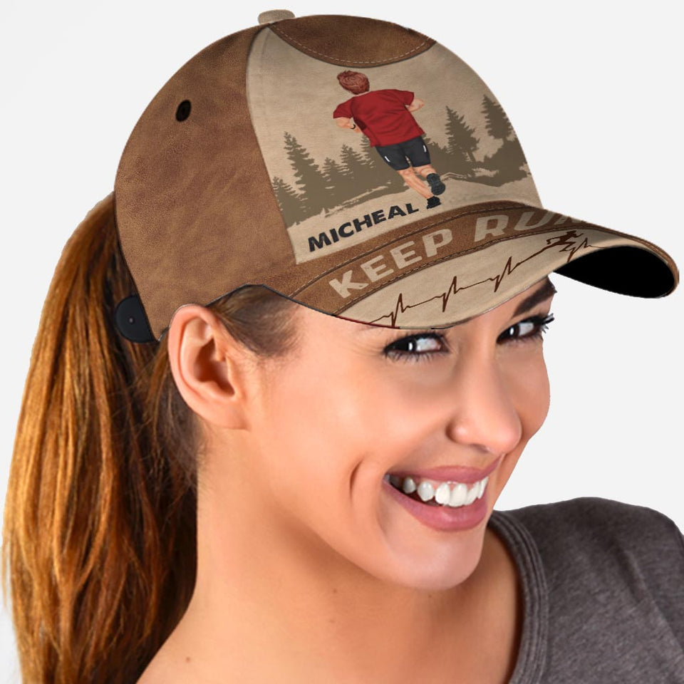 A Simple Runner - Personalized Running Classic Cap