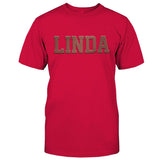 Custom Name - Personalized Aunt Embroidered T-shirt