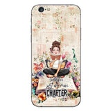 Just One More Chapter - Personalized Book Phone Case