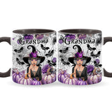 Grandma Witch - Personalized Grandma Accent Mug