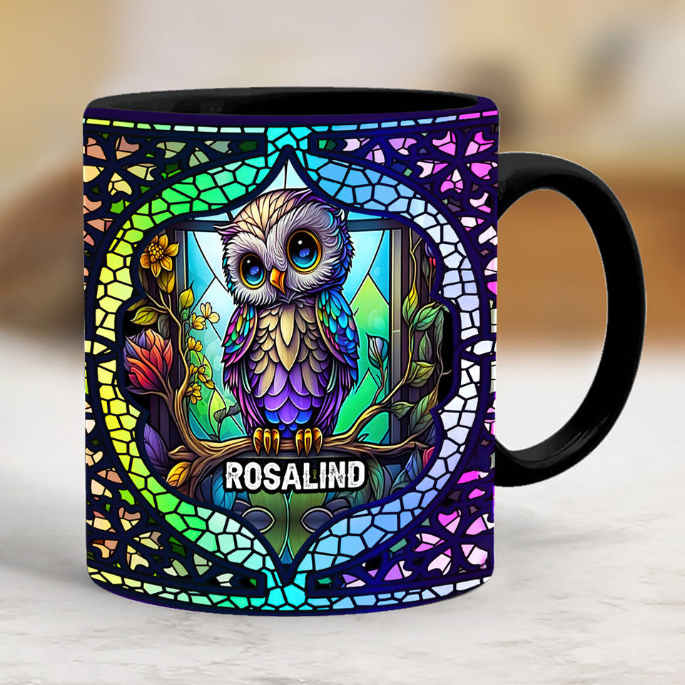 Beatiful Owls - Personalized Owl Mug