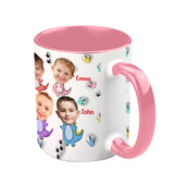 Don't Mess With Mamasaurus Jurasskicked - Personalized Mother Accent Mug