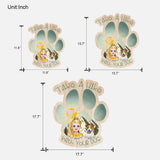 Take A Hike - Personalized Hiking Custom Shaped Wood Sign
