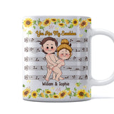 You Are My Sunshine - Personalized Couple Mug