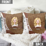 Adventure Awaits - Personalized Travelling Throw Pillow