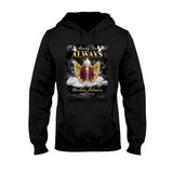Toujours dans mon cœur - T-shirt et sweat à capuche commémoratifs personnalisés