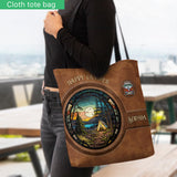 Happy Camper - Personalized Camping Tote Bag