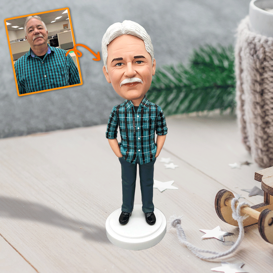 Best Uncle Ever - gift for uncle - Personalized Bobblehead