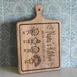 Grandma's Kitchen - Gift for grandma - Personalized Cutting Board