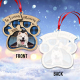 In Loving Memory - Personalized Dog Ornament