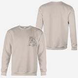 Line Drawing - Personalized Step Mom All Over Shirt