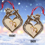You Make Me Smile - Personalized Hunting Ornament