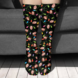 Merry Christmas - Personalized Couple Socks