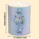 Salty Lil Beach - Personalized Turtle Candle With Wooden Lid