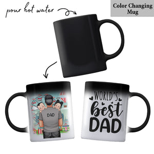 Best Dad Ever - Gift for dad, grandpa, uncle, husband - Personalized Mug