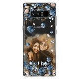 Bestie Matching Phone Case - Personalized Bestie Clear Phone Case