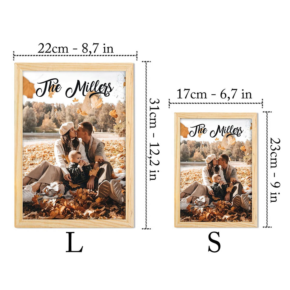 Love Family - Personalized Family Light Photo Frame