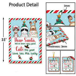 I've Been Good Cats This Year - Personalized Cat Ornament