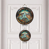 Turn Back The Clock - Personalized Turtle Round Wood Sign