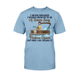 Pontoon Queen - Personalized Pontoon T-shirt & Hoodie